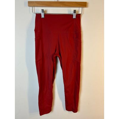 Zyia Active leggings red size four